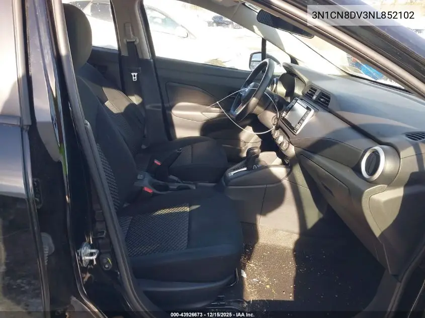 3N1CN8DV3NL852102 2022 Nissan Versa S