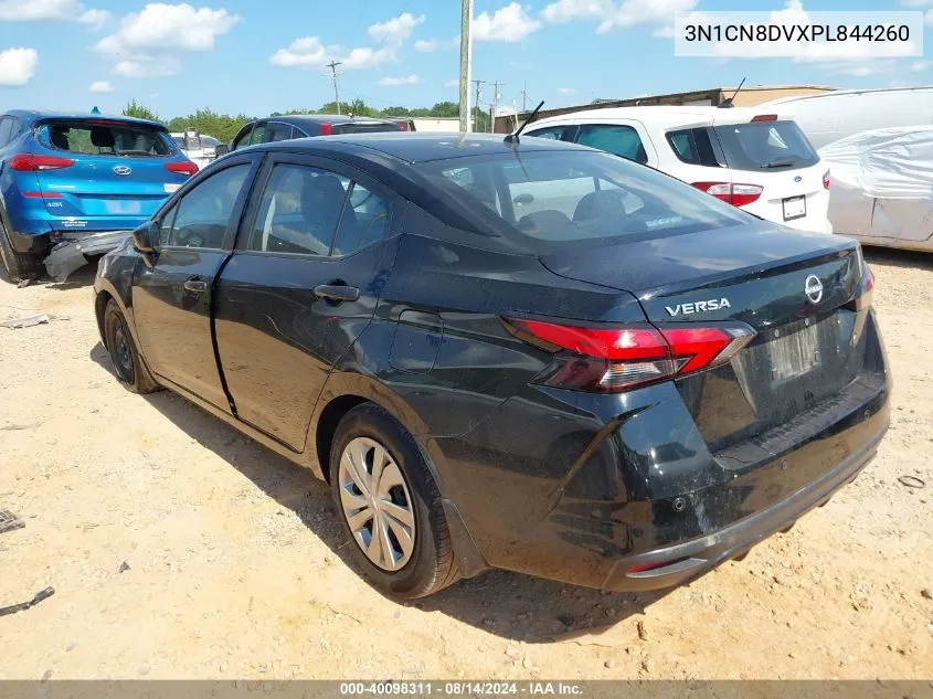 2023 Nissan Versa S VIN: 3N1CN8DVXPL844260 Lot: 40098311