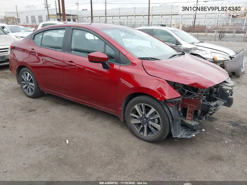3N1CN8EV9PL824340 2023 Nissan Versa 1.6 Sv Xtronic Cvt