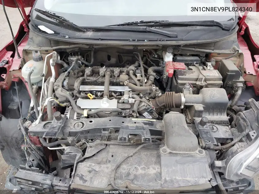 3N1CN8EV9PL824340 2023 Nissan Versa 1.6 Sv Xtronic Cvt