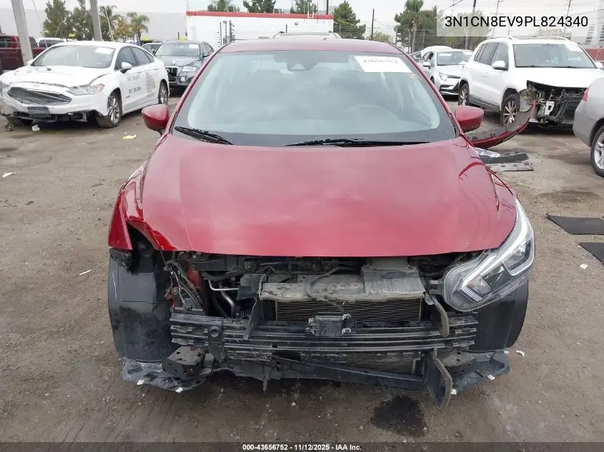 3N1CN8EV9PL824340 2023 Nissan Versa 1.6 Sv Xtronic Cvt