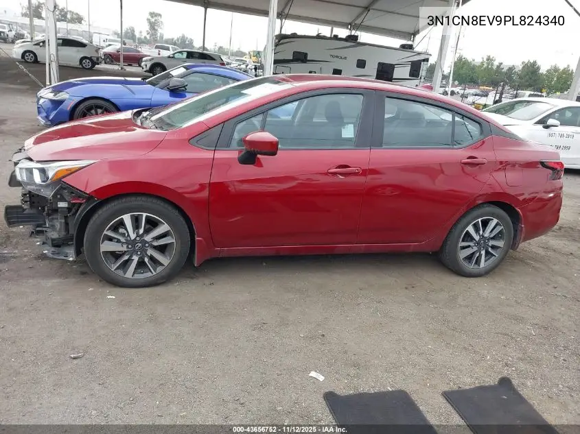 3N1CN8EV9PL824340 2023 Nissan Versa 1.6 Sv Xtronic Cvt