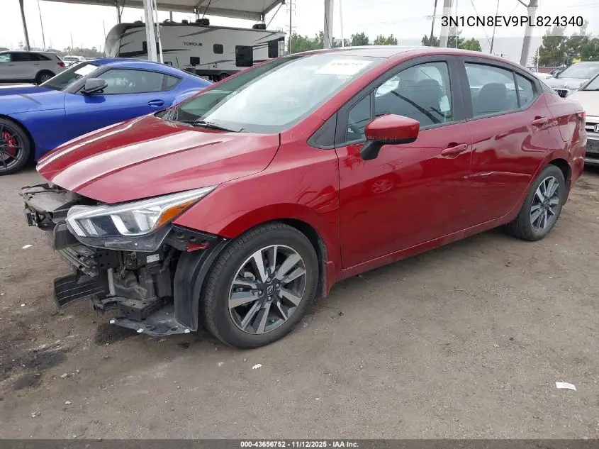 3N1CN8EV9PL824340 2023 Nissan Versa 1.6 Sv Xtronic Cvt