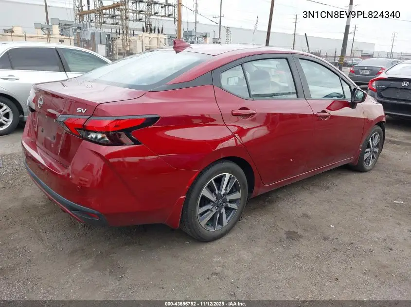 3N1CN8EV9PL824340 2023 Nissan Versa 1.6 Sv Xtronic Cvt