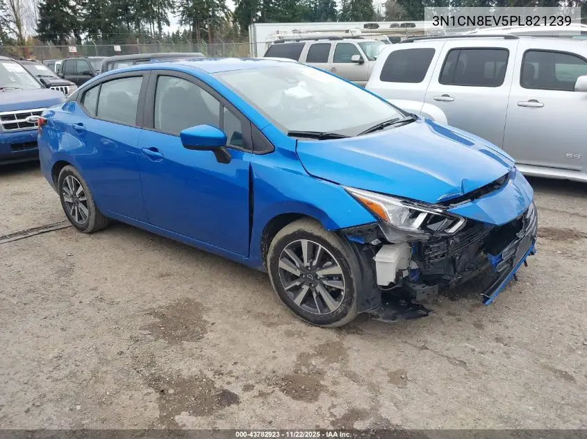 3N1CN8EV5PL821239 2023 Nissan Versa 1.6 Sv Xtronic Cvt
