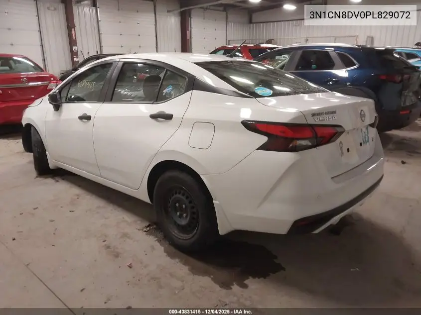3N1CN8DV0PL829072 2023 Nissan Versa 1.6 S Xtronic Cvt