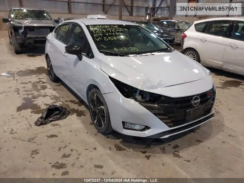 3N1CN8FV6RL857961 2024 Nissan Versa Sr