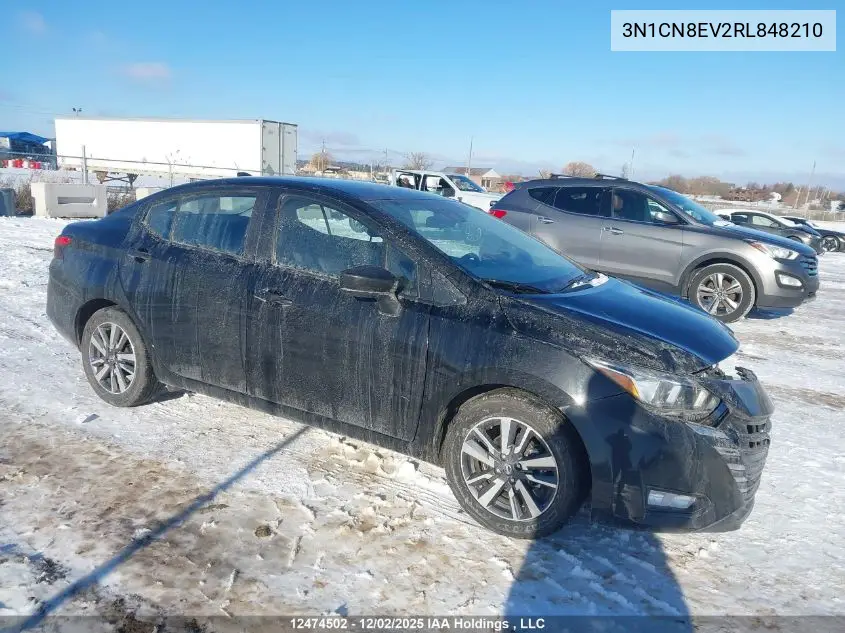 3N1CN8EV2RL848210 2024 Nissan Versa Sv