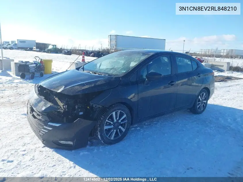 3N1CN8EV2RL848210 2024 Nissan Versa Sv