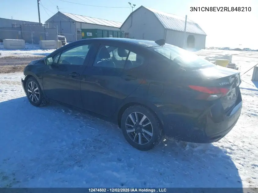 3N1CN8EV2RL848210 2024 Nissan Versa Sv