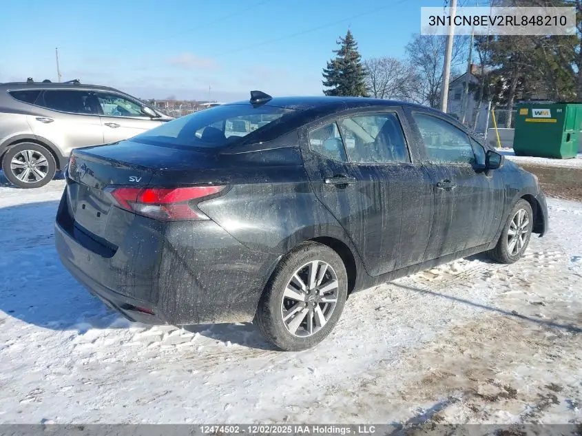3N1CN8EV2RL848210 2024 Nissan Versa Sv