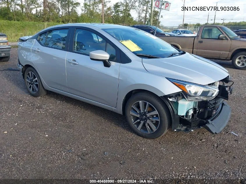 2024 Nissan Versa 1.6 Sv VIN: 3N1CN8EV7RL903086 Lot: 40458990