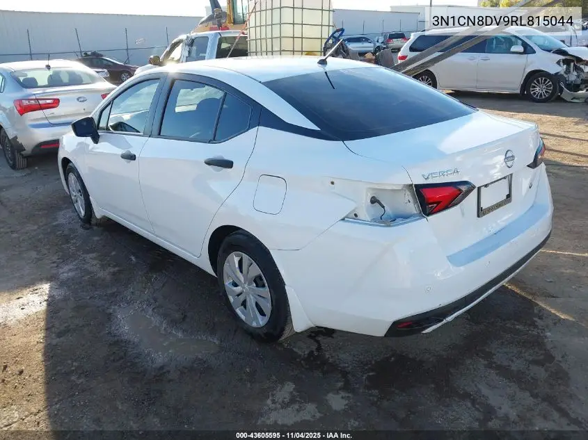 3N1CN8DV9RL815044 2024 Nissan Versa 1.6 S