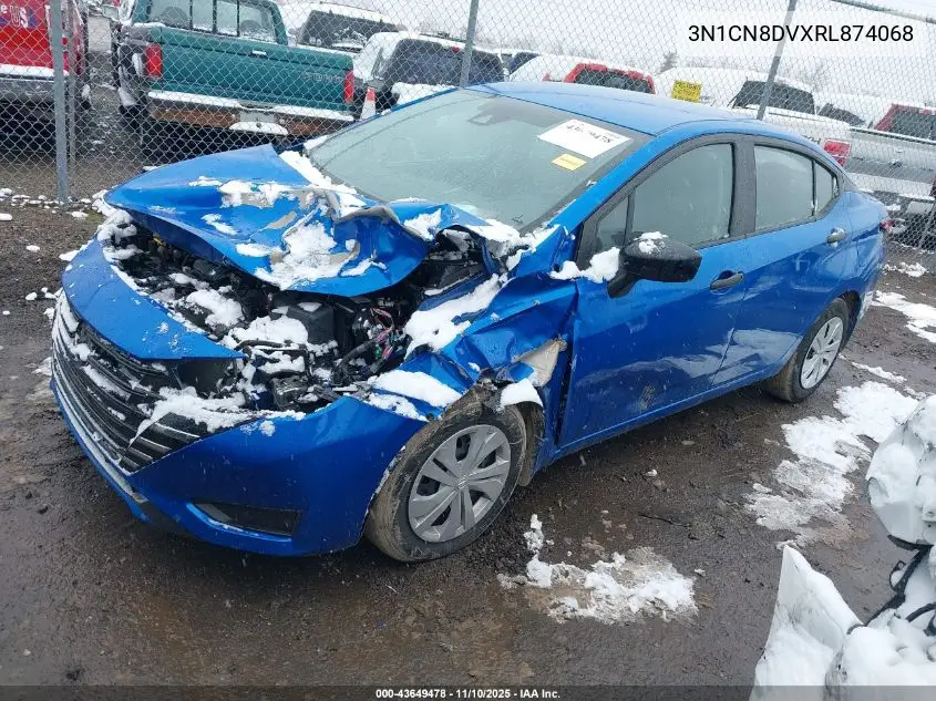 3N1CN8DVXRL874068 2024 Nissan Versa 1.6 S