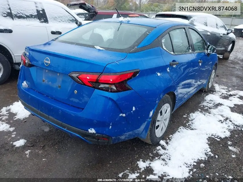 3N1CN8DVXRL874068 2024 Nissan Versa 1.6 S