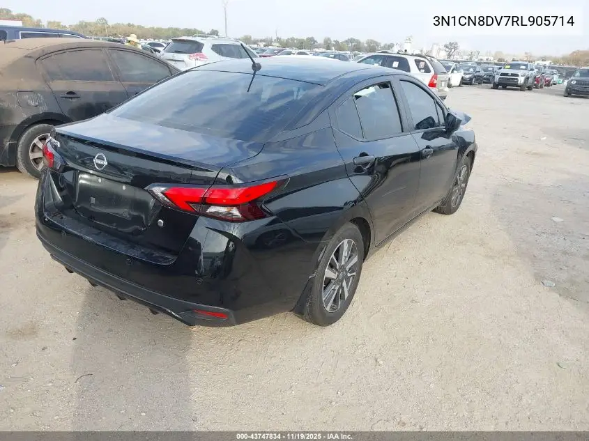 3N1CN8DV7RL905714 2024 Nissan Versa 1.6 S