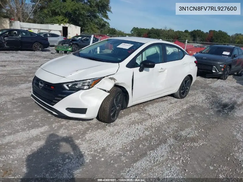 3N1CN8FV7RL927600 2024 Nissan Versa 1.6 Sr