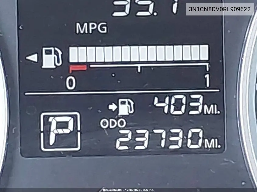 3N1CN8DV0RL909622 2024 Nissan Versa 1.6 S