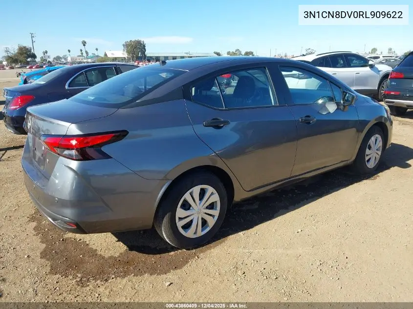 3N1CN8DV0RL909622 2024 Nissan Versa 1.6 S