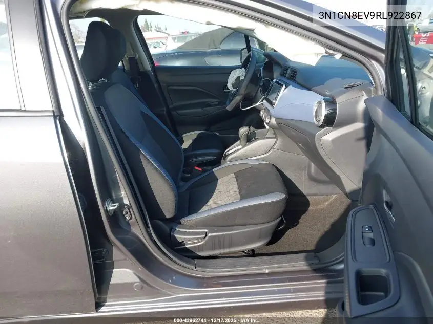 3N1CN8EV9RL922867 2024 Nissan Versa 1.6 Sv