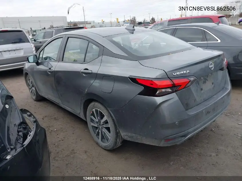 3N1CN8EV8SL862506 2025 Nissan Versa Sv