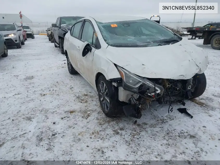3N1CN8EV5SL852340 2025 Nissan Versa Sv