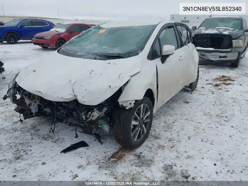 3N1CN8EV5SL852340 2025 Nissan Versa Sv
