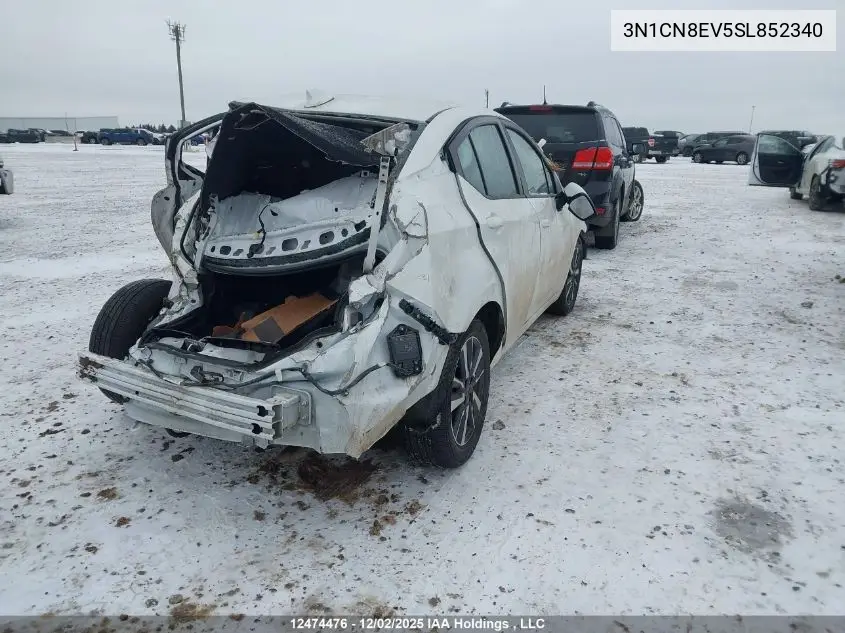 3N1CN8EV5SL852340 2025 Nissan Versa Sv