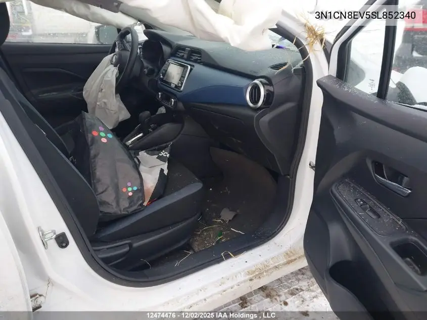 3N1CN8EV5SL852340 2025 Nissan Versa Sv