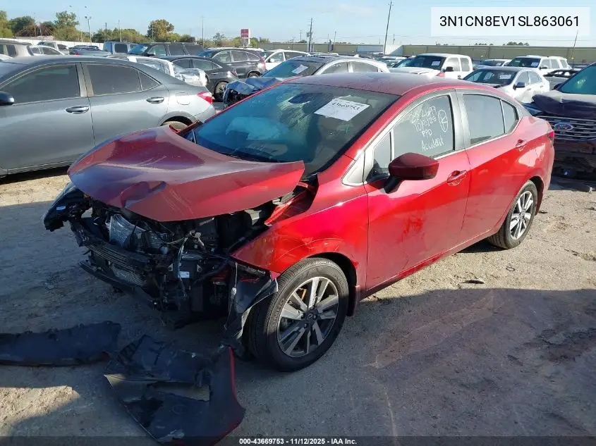 3N1CN8EV1SL863061 2025 Nissan Versa 1.6 Sv
