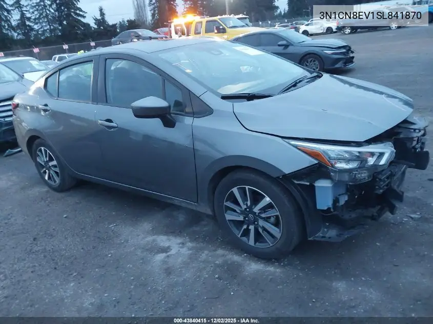3N1CN8EV1SL841870 2025 Nissan Versa 1.6 Sv