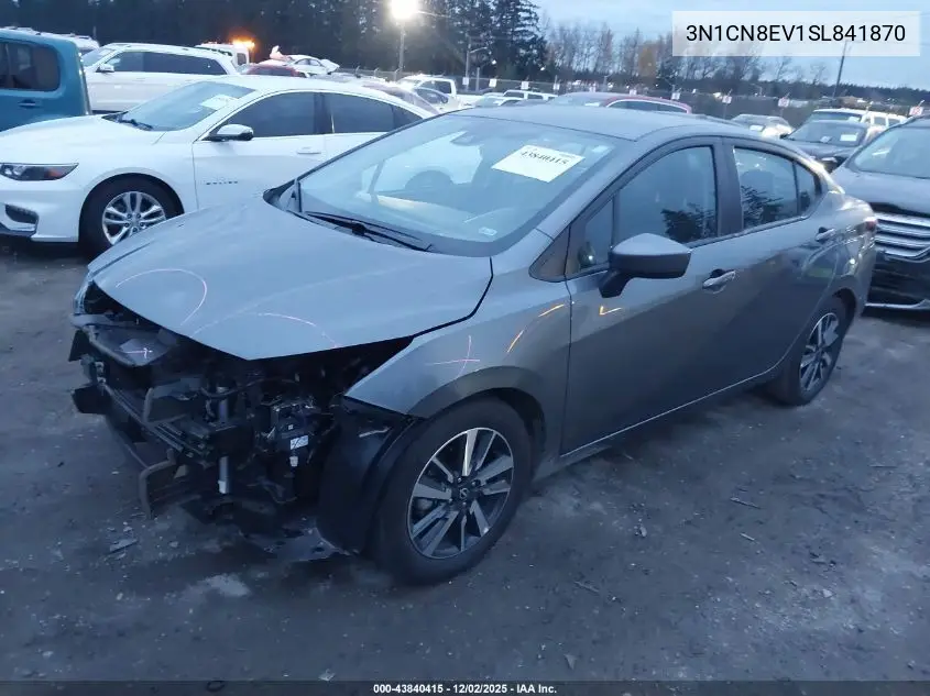 3N1CN8EV1SL841870 2025 Nissan Versa 1.6 Sv