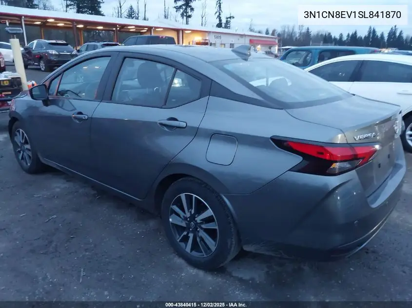 3N1CN8EV1SL841870 2025 Nissan Versa 1.6 Sv