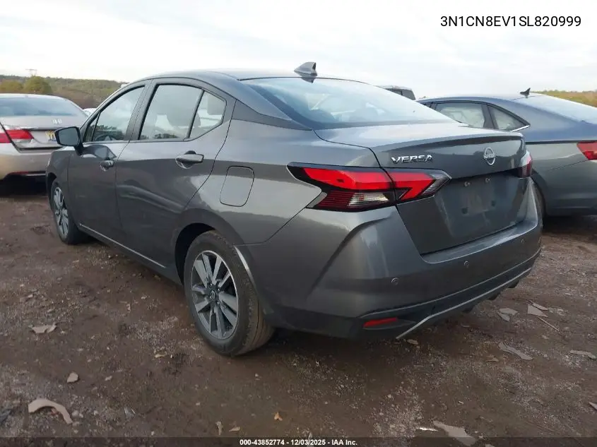 3N1CN8EV1SL820999 2025 Nissan Versa 1.6 Sv