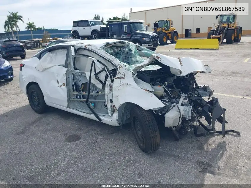 3N1CN8DV6SL867589 2025 Nissan Versa 1.6 S