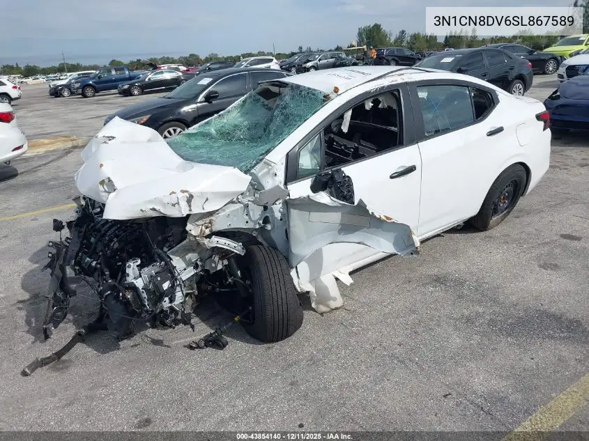 3N1CN8DV6SL867589 2025 Nissan Versa 1.6 S