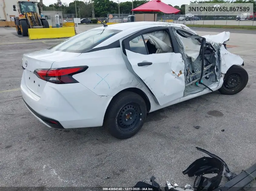 3N1CN8DV6SL867589 2025 Nissan Versa 1.6 S