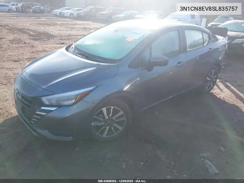 3N1CN8EV8SL835757 2025 Nissan Versa 1.6 Sv