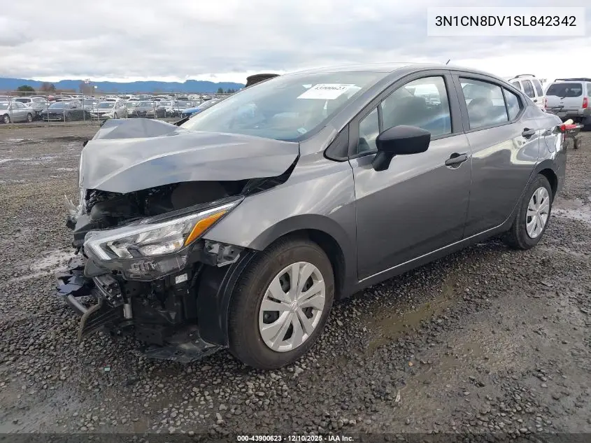 3N1CN8DV1SL842342 2025 Nissan Versa 1.6 S
