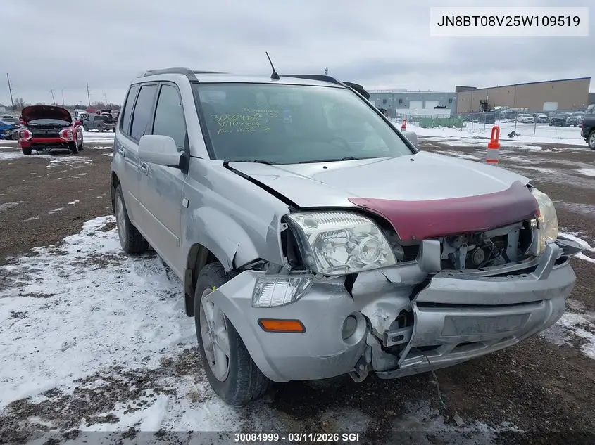 2005 Nissan X-Trail Xe/Se VIN: JN8BT08V25W109519 Lot: 30084999