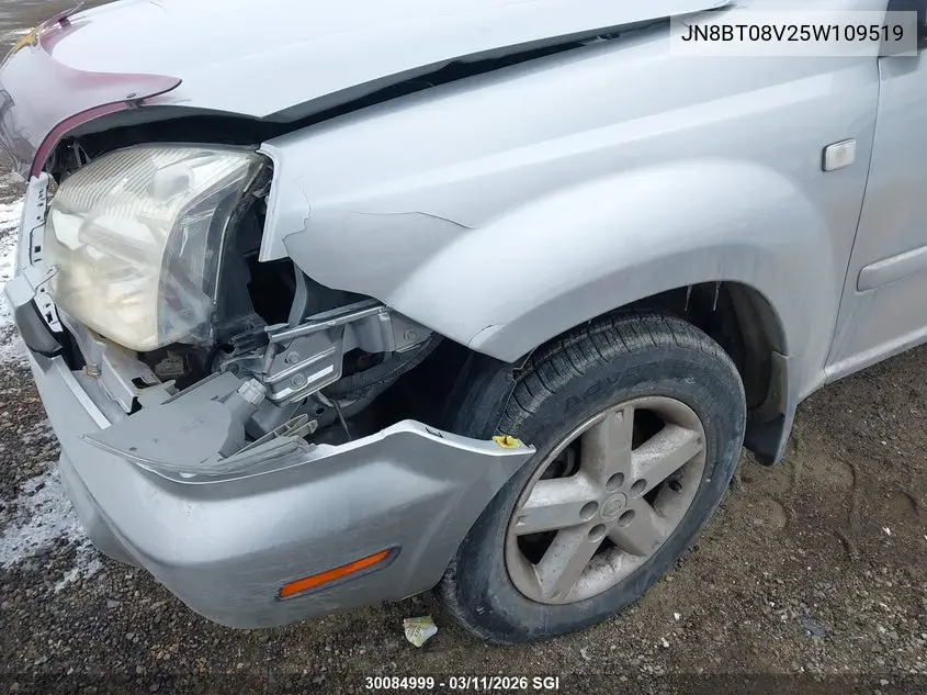 2005 Nissan X-Trail Xe/Se VIN: JN8BT08V25W109519 Lot: 30084999