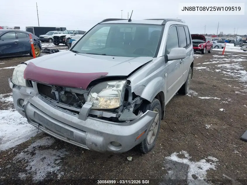 2005 Nissan X-Trail Xe/Se VIN: JN8BT08V25W109519 Lot: 30084999