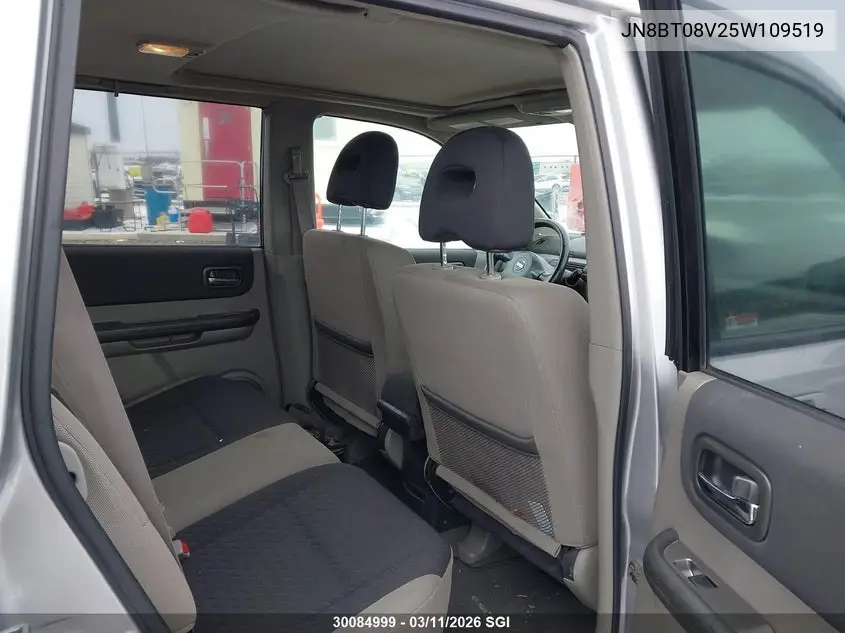 2005 Nissan X-Trail Xe/Se VIN: JN8BT08V25W109519 Lot: 30084999