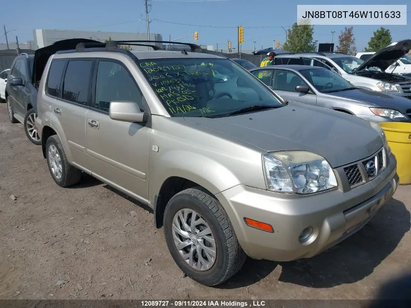 2006 Nissan X-Trail VIN: JN8BT08T46W101633 Lot: 12089727