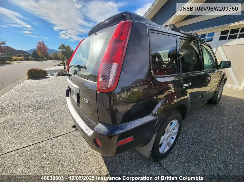 JN8BT08V96W209750 2006 Nissan X-Trail Xe/Se
