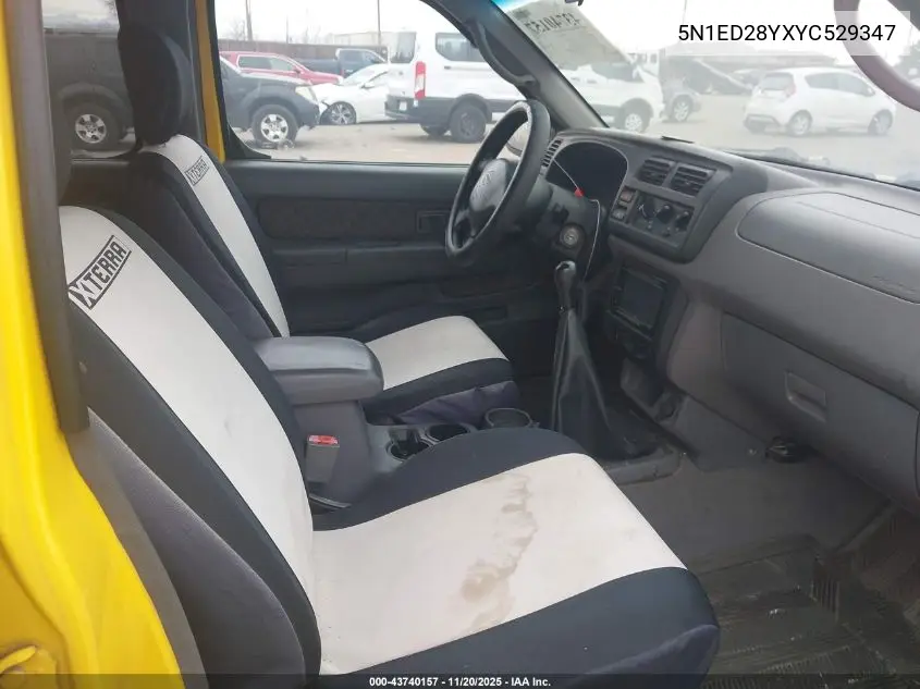 5N1ED28YXYC529347 2000 Nissan Xterra Se/Xe