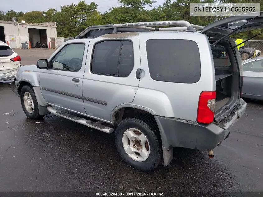 5N1ED28Y11C565952 2001 Nissan Xterra Xe/Se