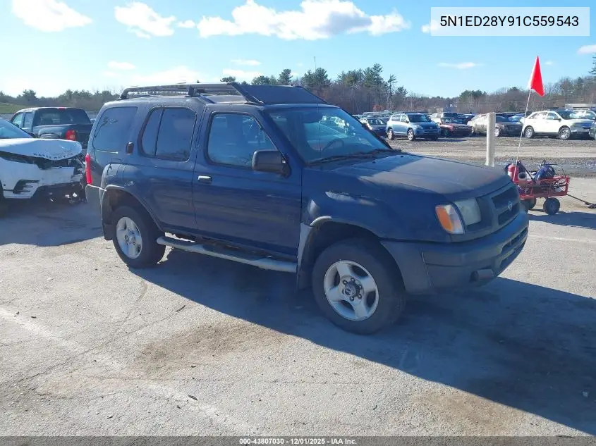 5N1ED28Y91C559543 2001 Nissan Xterra Se