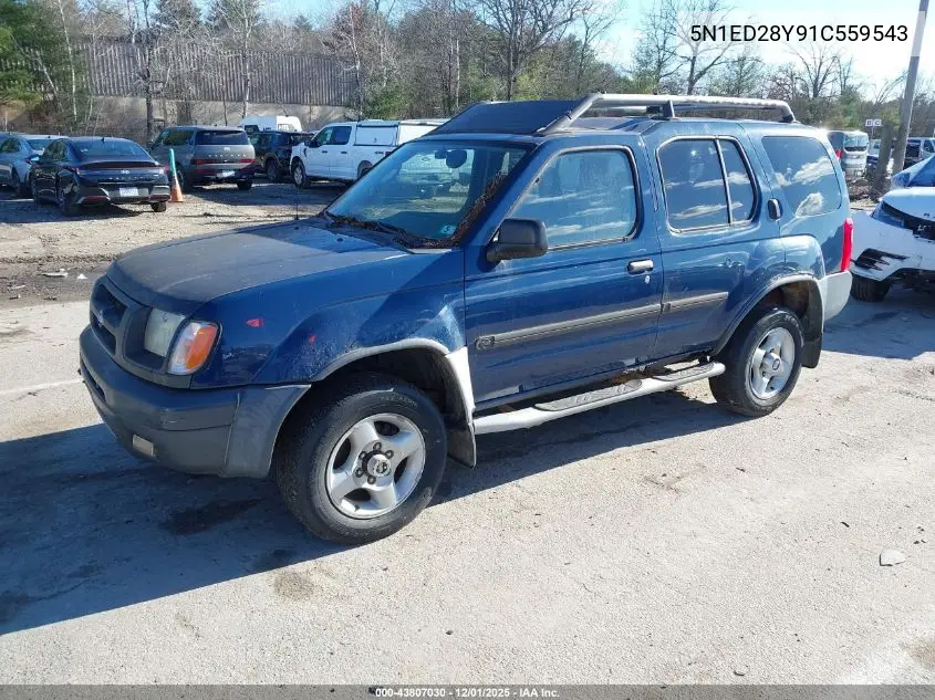 5N1ED28Y91C559543 2001 Nissan Xterra Se
