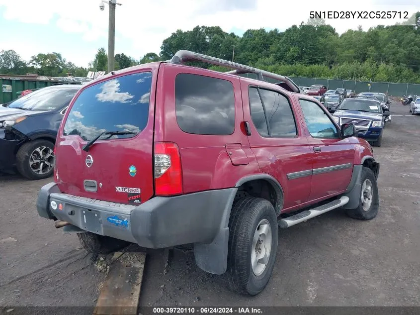 5N1ED28YX2C525712 2002 Nissan Xterra Xe